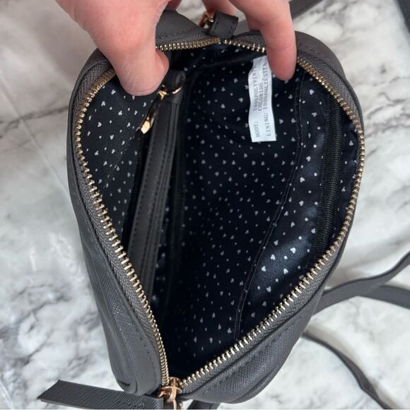 PANDORA DISNEY MICKEY MOUSE DARK GRAY CROSSBODY Bag Purse - Picture 5 of 6